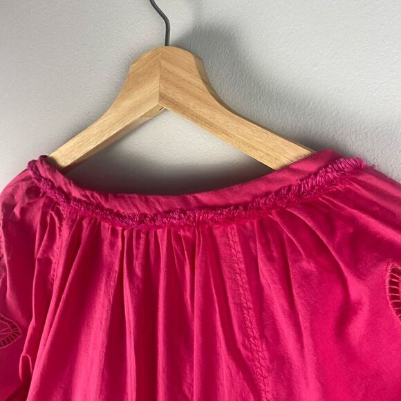 Trina Turk Women's Ojai Lace Embroidery Blouse XS - Picture 8 of 14